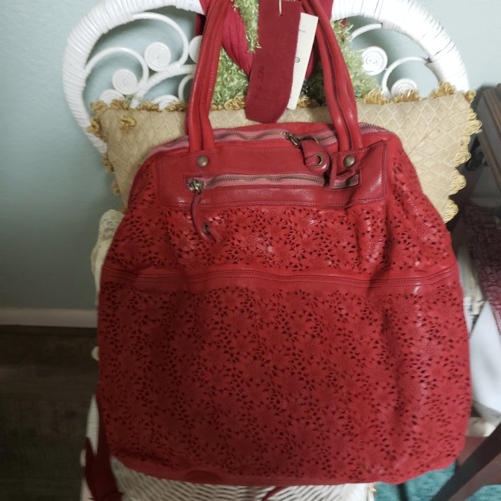 RL Errelleventidue Italian Crafted Lg Bag NWT